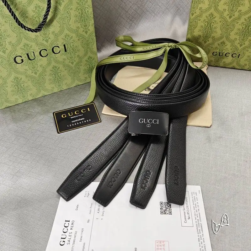 Gucci belt 35mmX90-125cm lb02